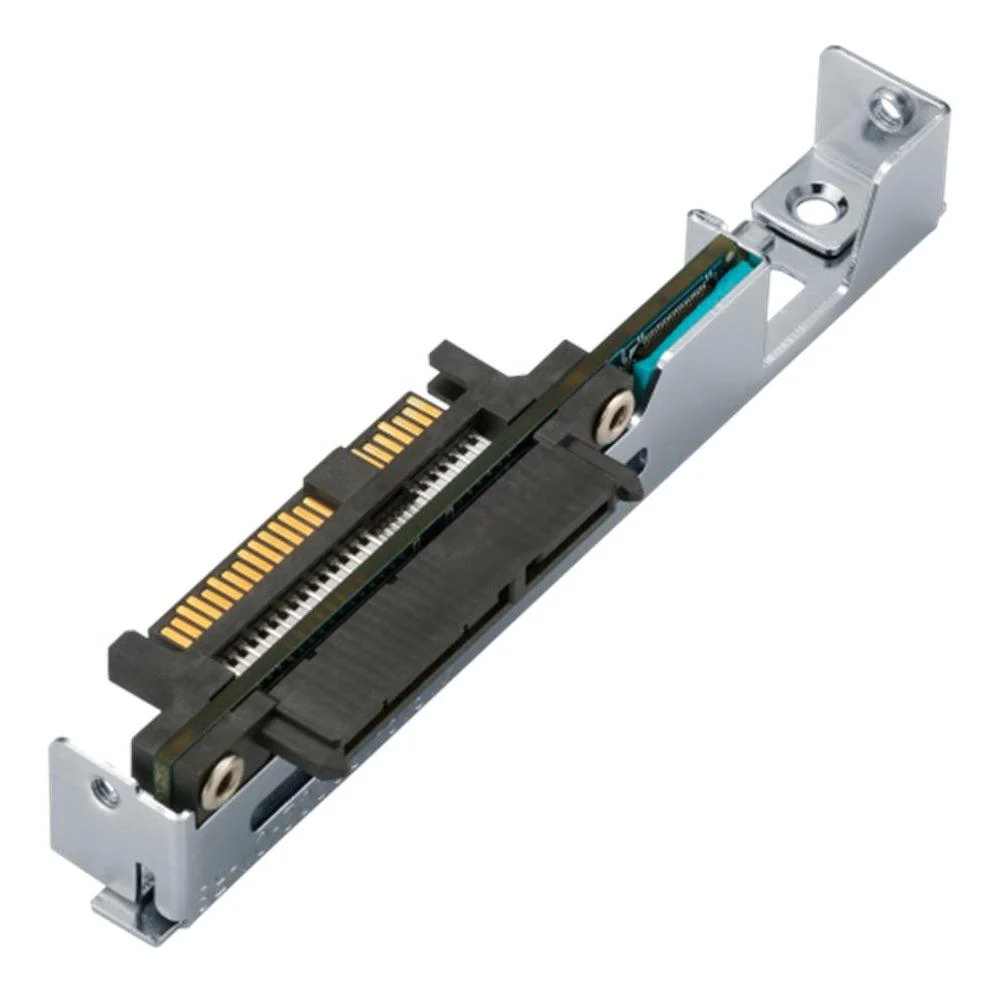 QNAP QDA-SA-4PCS 6Gb/s SAS to SATA adapter for QNAP dual-controller Enterprise ZFS NAS 3.5" drive trays, 4 adapters in a package. QNAP — view 2