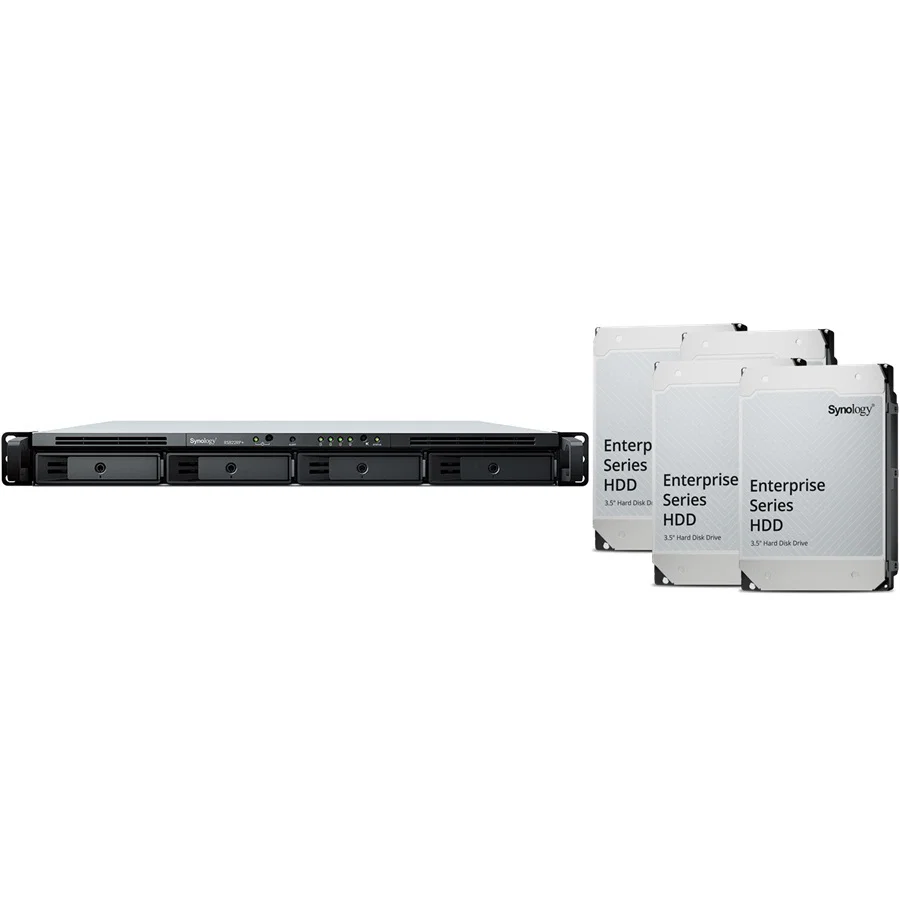 Synology RGT RS422+ 1U 4 Bay Rackmount NAS(32Tb) 4x Synology Enterprise 8Tb Synology — view 2