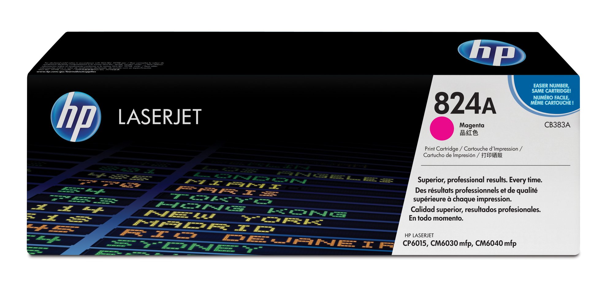 HP 824A MAGENTA LJ TONER CART CB383A HP — view 2