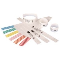 ZEBRA WRISTBAND POLYPROPYLENE 1X7IN (25.4X17 ZEBRA — view 2