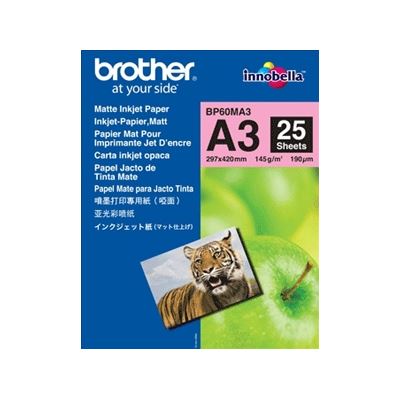 BROTHER BP-60MA Matt Inkjet Paper A3 (25 sheets) BROTHER — view 2
