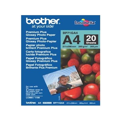 BROTHER BP-71GA Glossy A4 (20 sheets) BROTHER — view 2