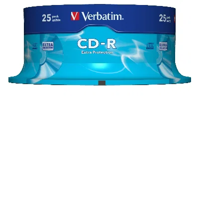 CD-R 25pk Spindle 52x Verbatim — view 2