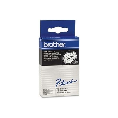 BROTHER 12MM BLK ON WHT TAPE BROTHER — view 2