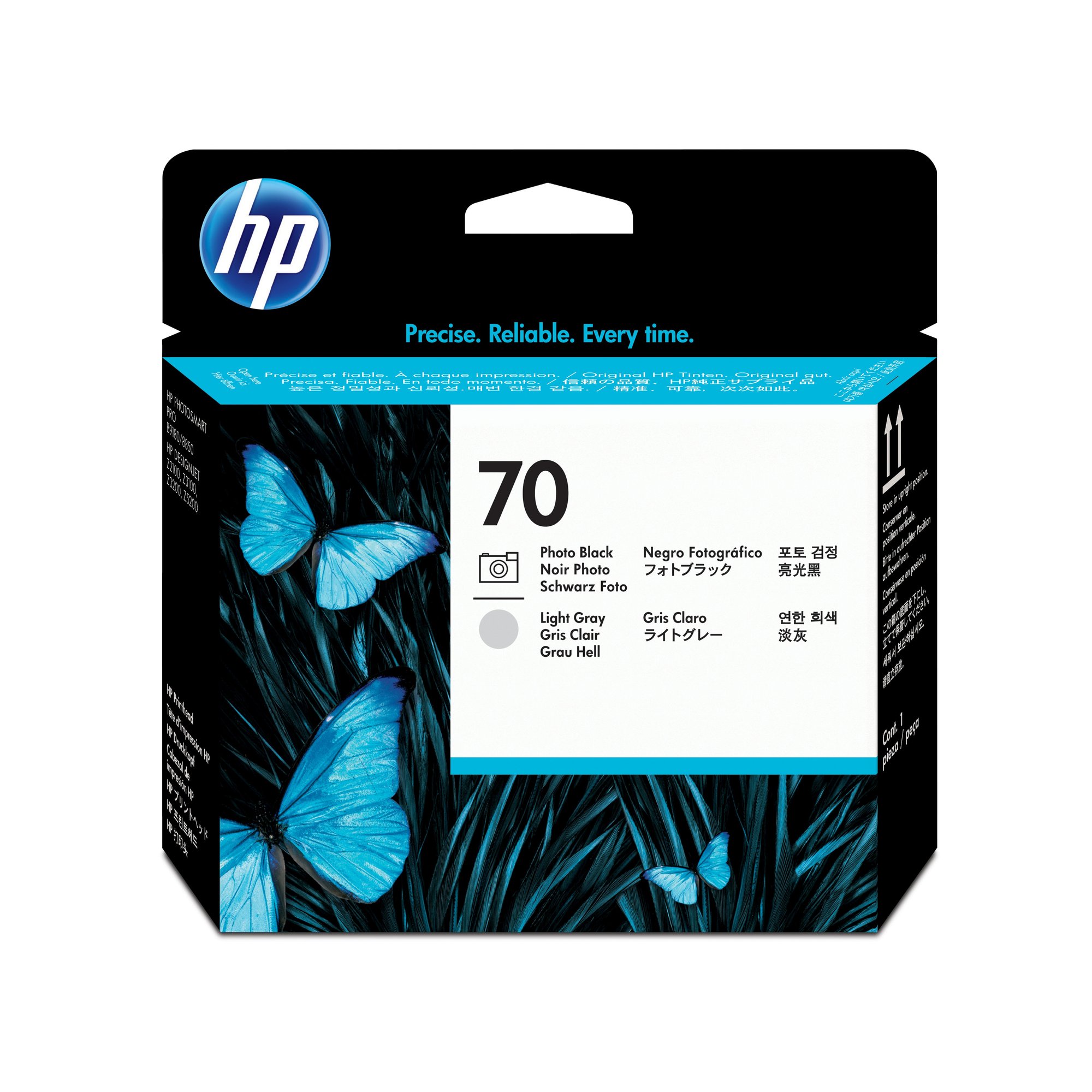 HP 70 Photo Black and LT Grey Printhead HP — view 2