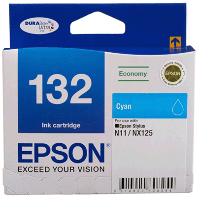 EPSON 132 ECONOMY CYAN INK CARTRIDGE EPSON — view 2