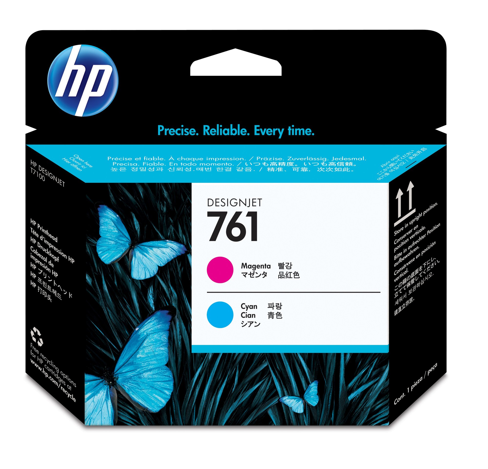 HP 761 Magenta/Cyan Inkjet Printhead HP — view 2