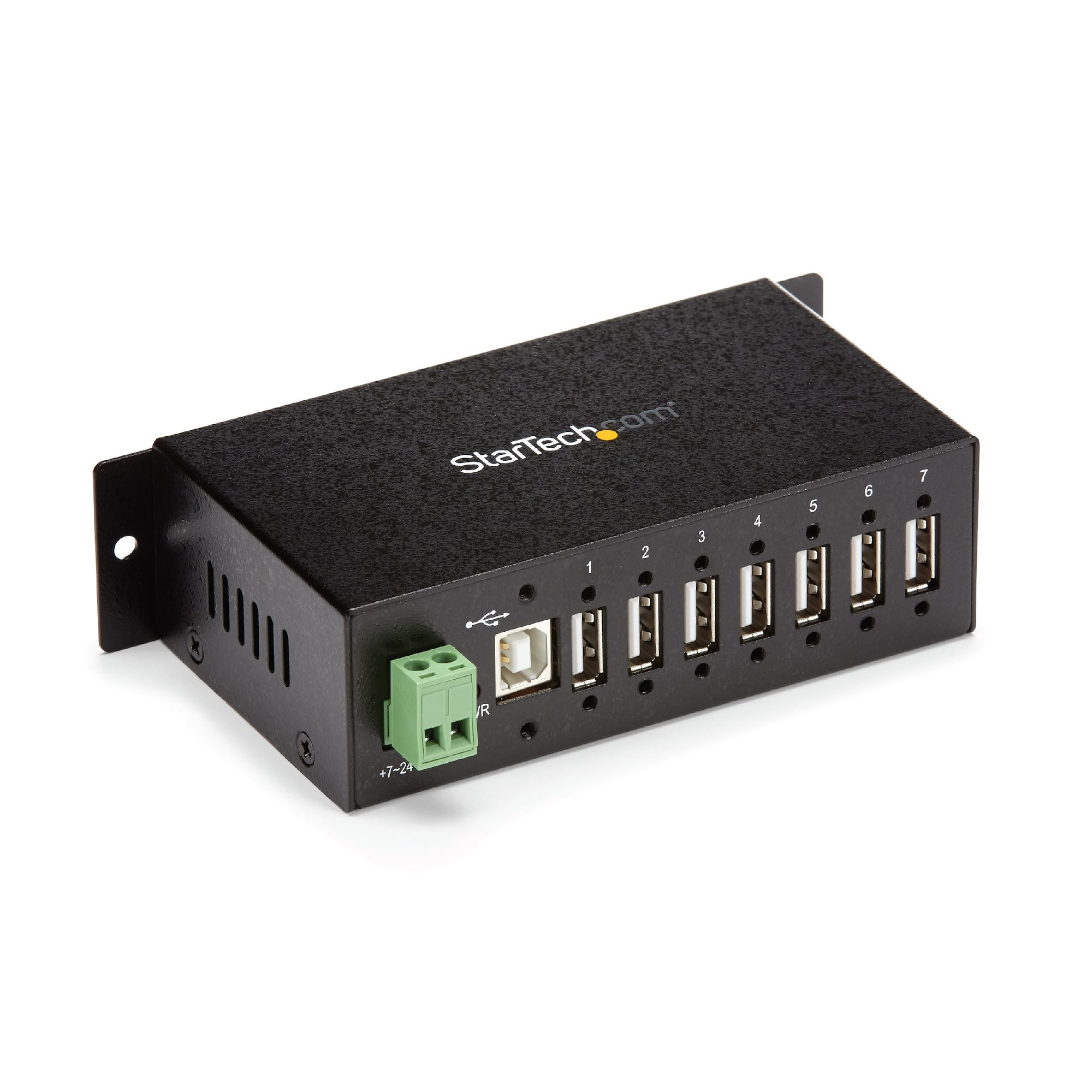 StarTech.com Mountable Industrial 7 Port USB Hub StarTech.com — view 2