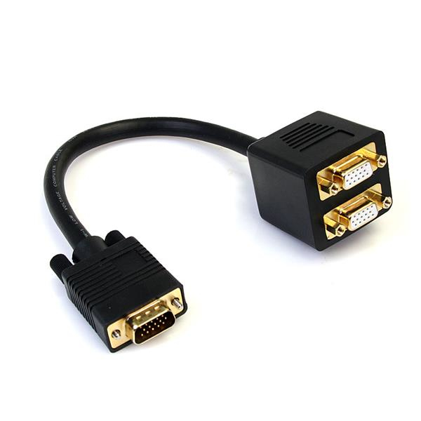 StarTech.com 1 ft VGA to 2x VGA Video Splitter Cable StarTech.com — view 2