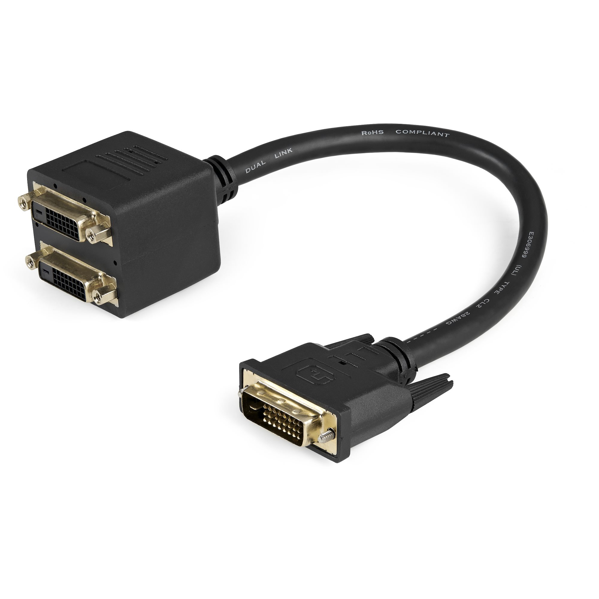 StarTech.com 1ft DVI to 2x DVI Video Splitter Cable StarTech.com — view 2