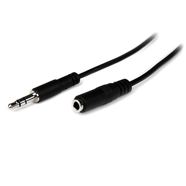 StarTech.com 1m Slim 3.5mm Stereo Extension Cable M/F StarTech.com — view 2