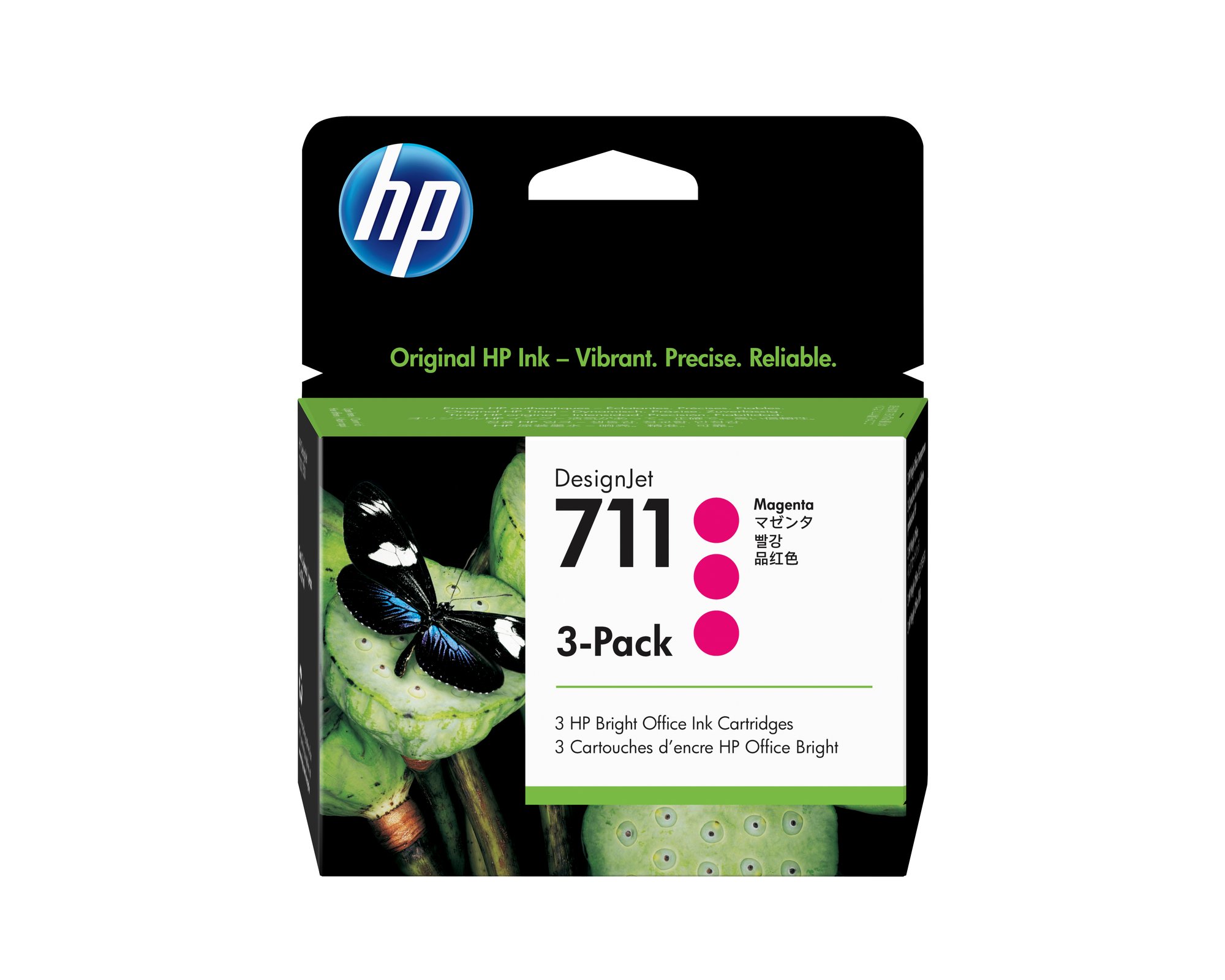 HP 711 29ml x 3Pack Mag Ink Cartridge HP — view 2