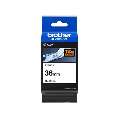 BROTHER Stamped Tape STE-161 - 36 mm Black BROTHER — view 2