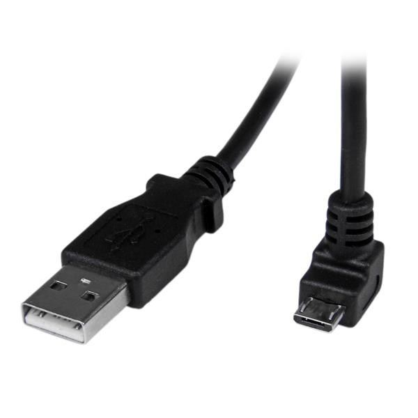 StarTech.com 2m USB to Down Angle Micro USB Cable StarTech.com — view 2