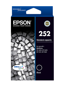 EPSON 252 Std Capacity DURABrite Ultra Black EPSON — view 2