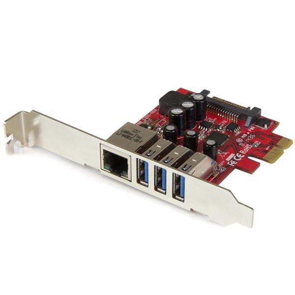 StarTech.com 3Port PCIe USB 3.0 Adapter Card - Standa StarTech.com — view 2