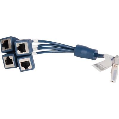 ARUBA HPE X260 Min D-28 to 4-RJ45 0.3m Rtr Cbl ARUBA — view 2