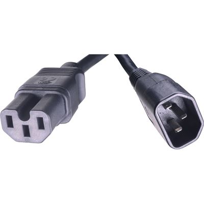 ARUBA HPE 2.5M C15 to C14 Pwr Cord ARUBA — view 2