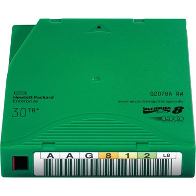 Hewlett Packard Enterprise HPE LTO-8 Ultrium 30TB RW Hewlett Packard Enterprise — view 2