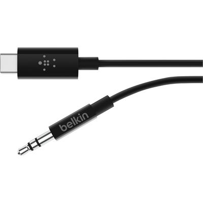 BELKIN USB-C TO 3.5 MM AUDIO CABLE 3 BLK BELKIN — view 2