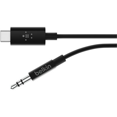 BELKIN USB-C TO 3.5 MM AUDIO CABLE 6 BLK BELKIN — view 2