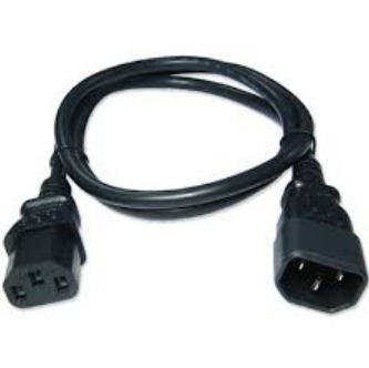 ZEBRA EMEA IEC C14 TO C13 1M CABLE FROM PDU T thumbnail 2