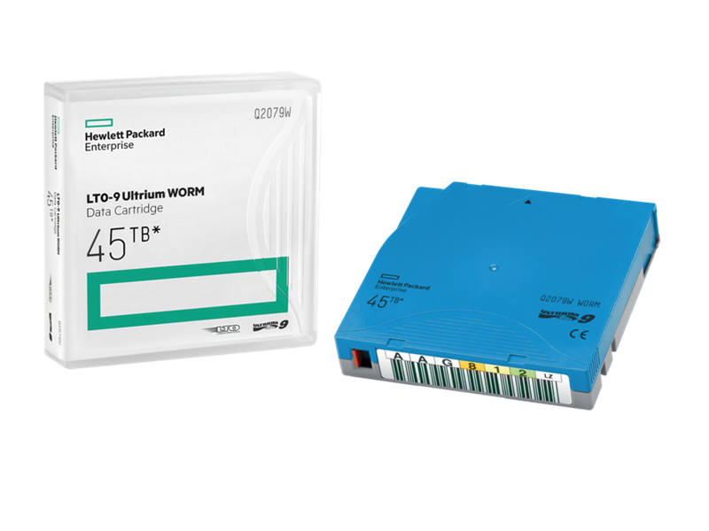 HPE LTO-9 Ultrium 45TB RW Custom Labeled HPE — view 2