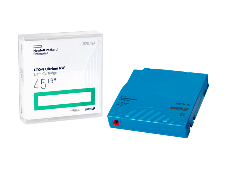 HPE LTO-9 45TB RW Non Cust Lbl 20 Crtg HPE — view 2