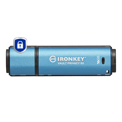 KINGSTON 16GB IRONKEY VAULT PRIVACY 50 AES-256 19 KINGSTON — view 2