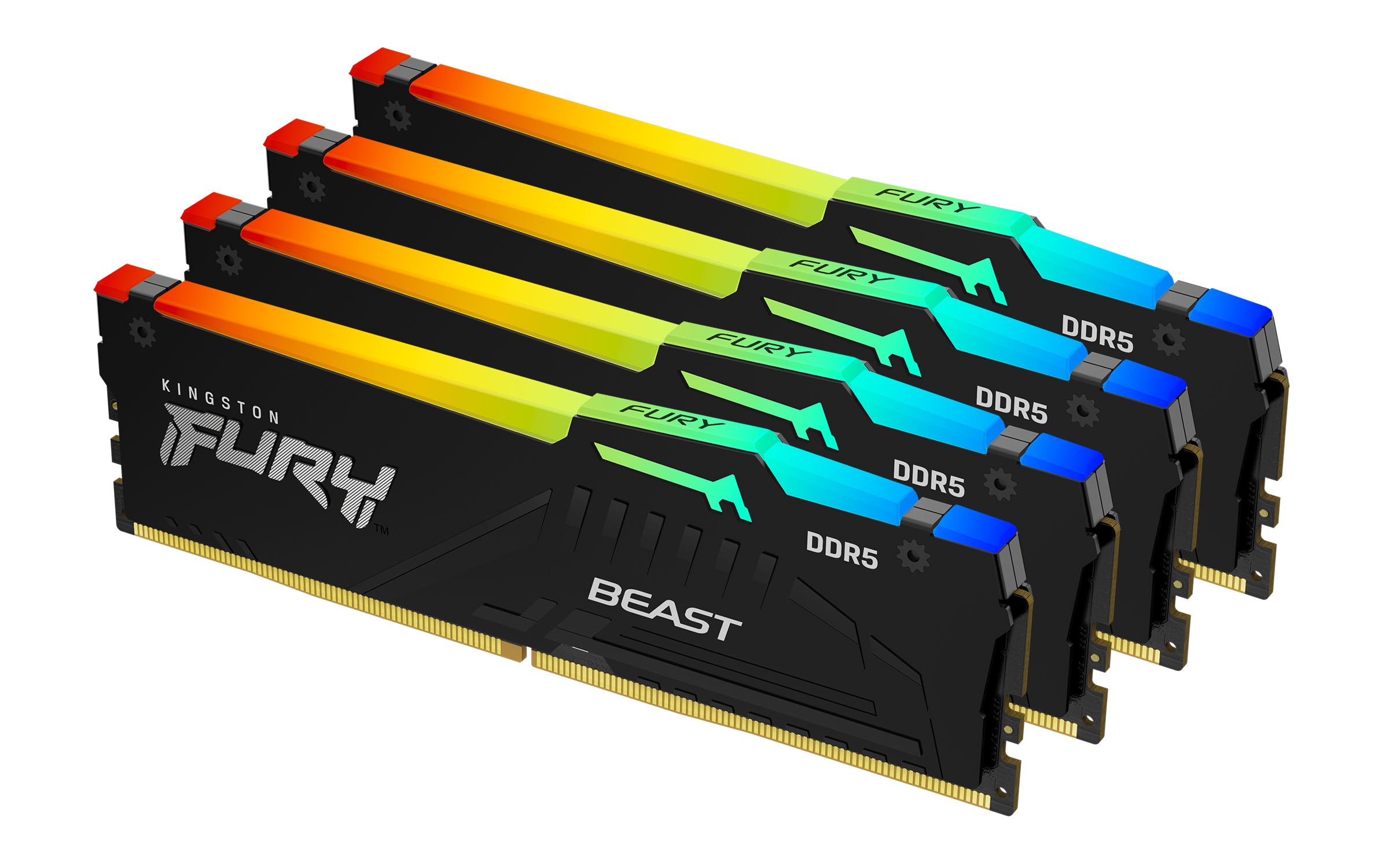 KINGSTON 64GB DDR5-5200MT/s CL40 DIMM (Kit of 4) KINGSTON — view 2