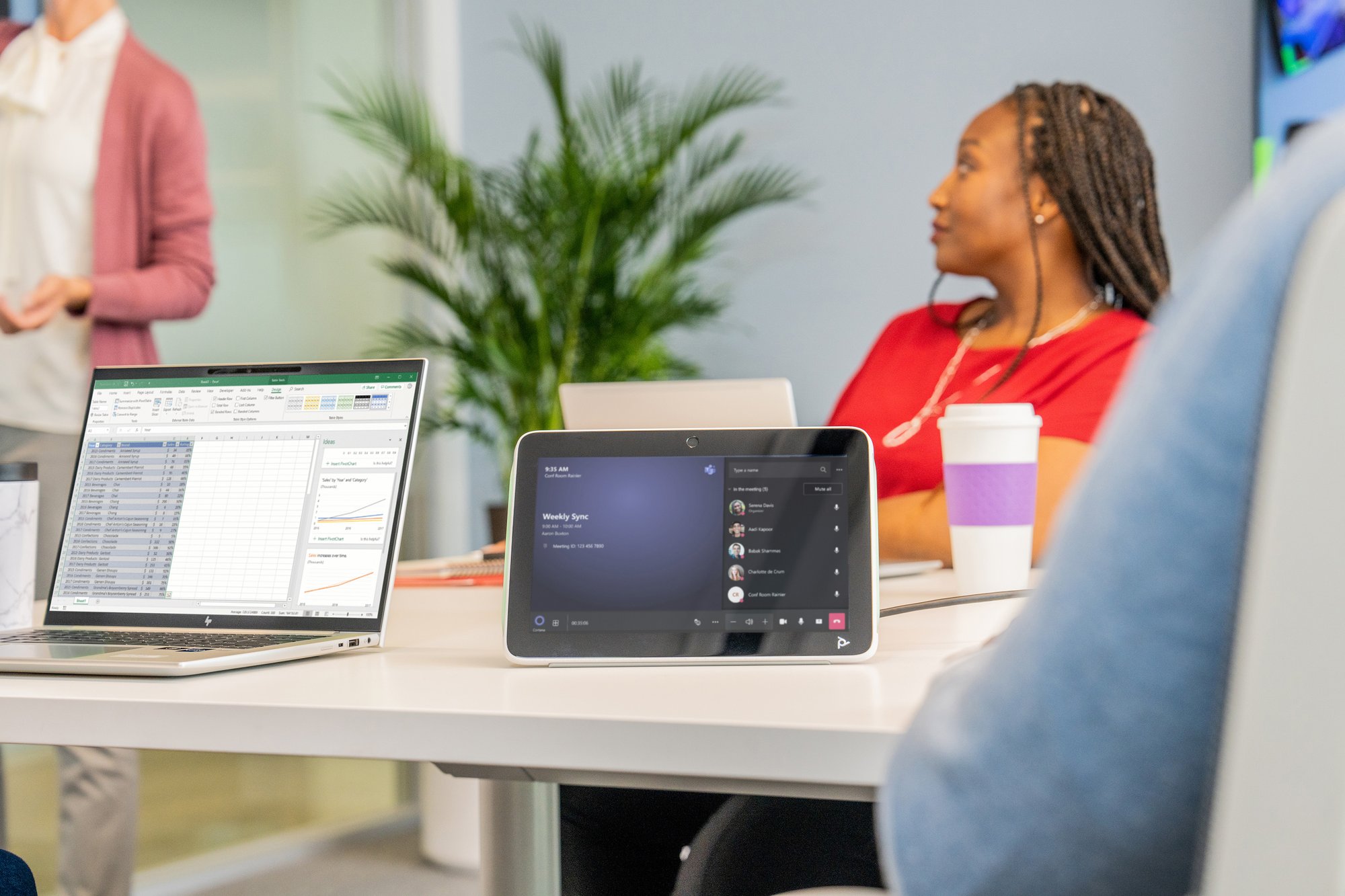 HP POLY TC10 BLK GLASS MOUNT HP — view 2
