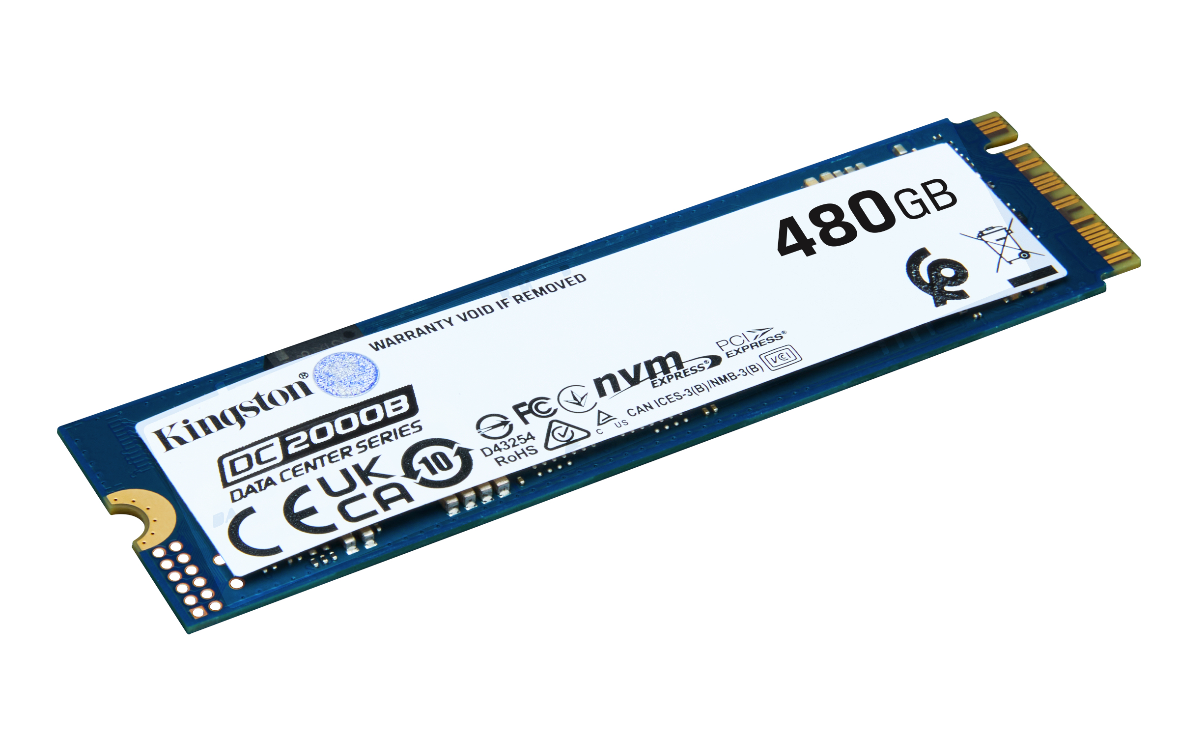 KINGSTON 480G DC2000B PCIe 4.0 M.2 2280 Enterpris KINGSTON — view 2