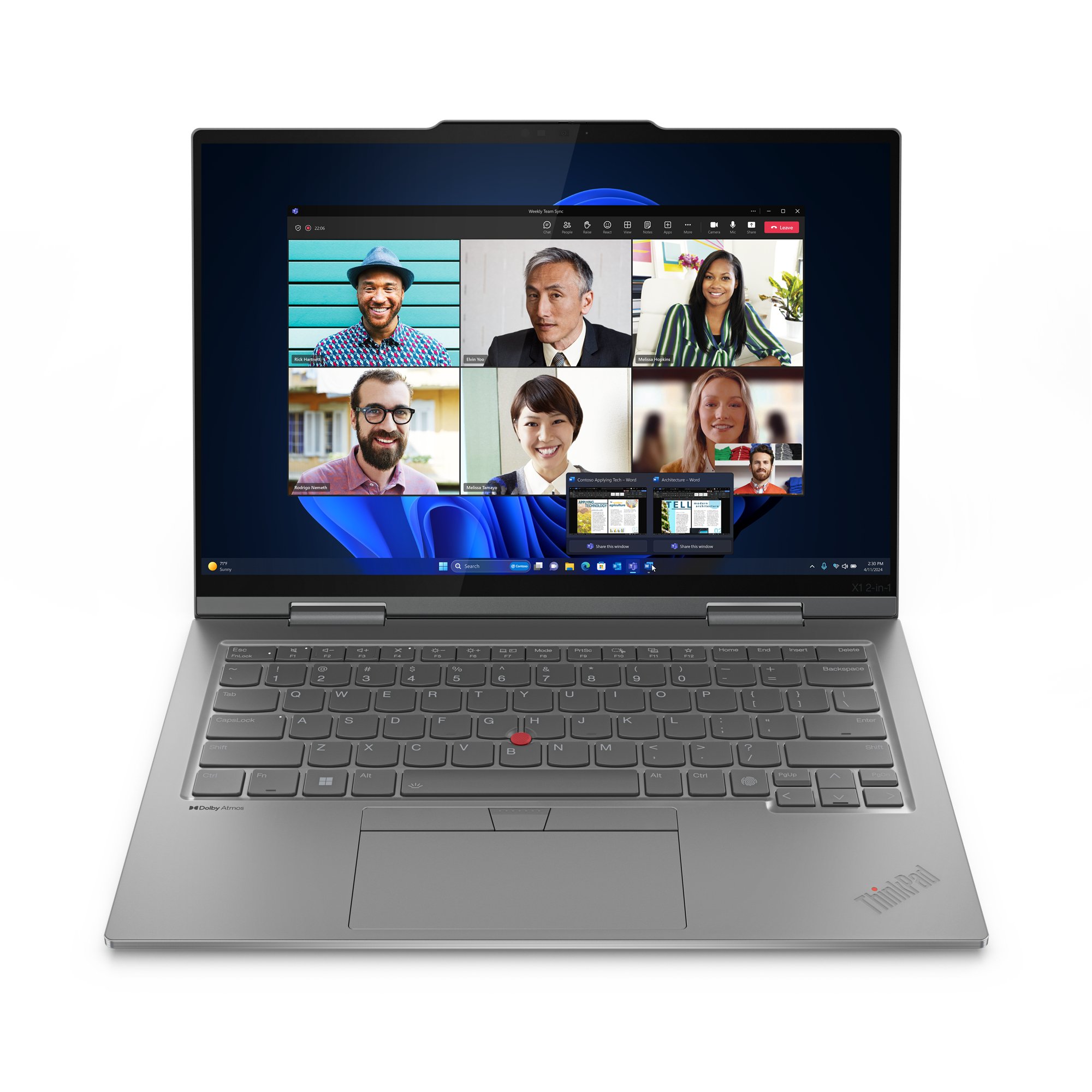 LENOVO X1-2IN1-9 T U5-125U 32G 512G W11P 3YPS LENOVO — view 2