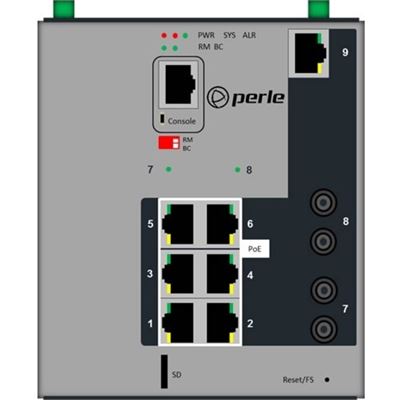 PERLE 509F2PP6T2SD20 Ethern Switch PERLE — view 2