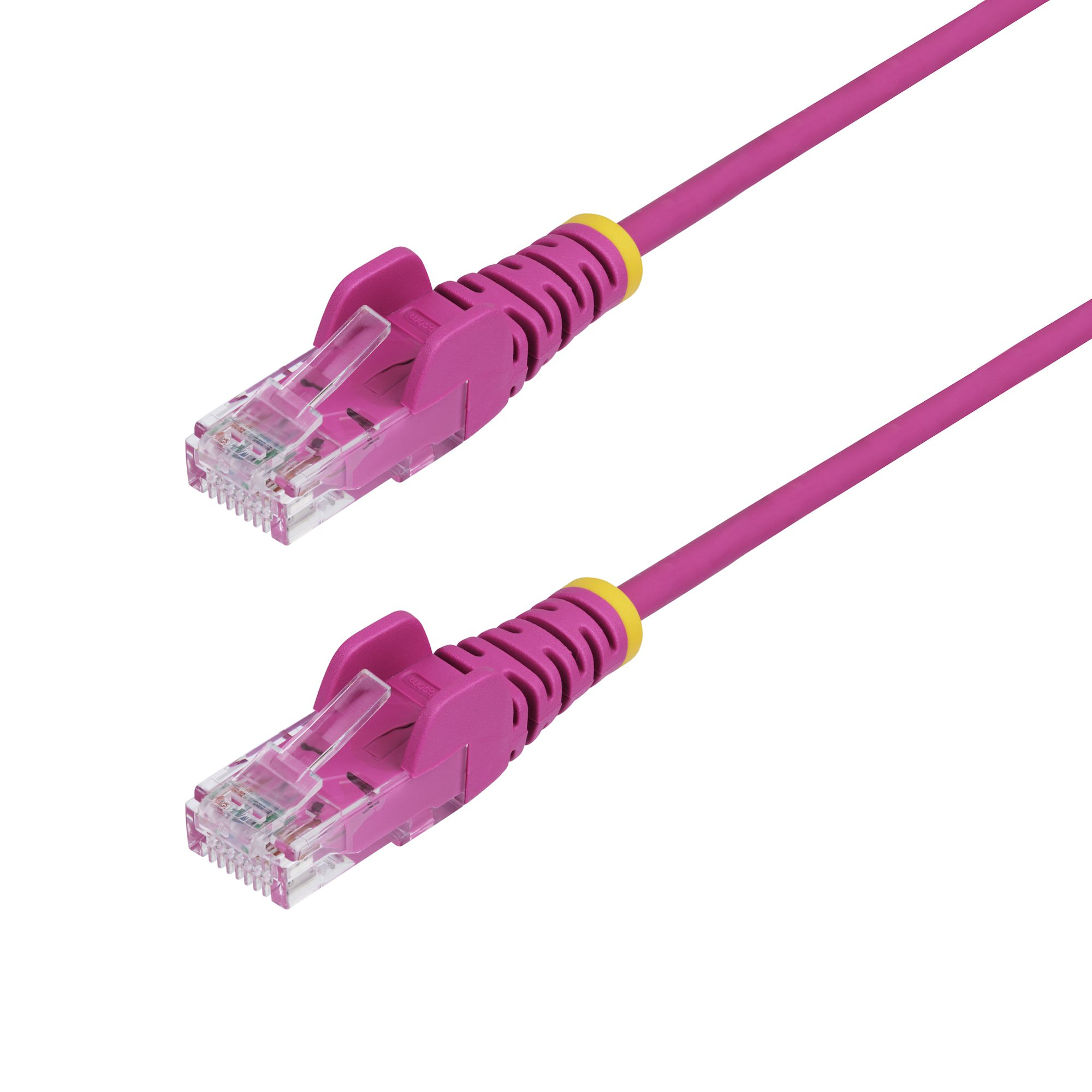 StarTech.com 15m Pink Slim CAT6 Ethernet Cable thumbnail 1