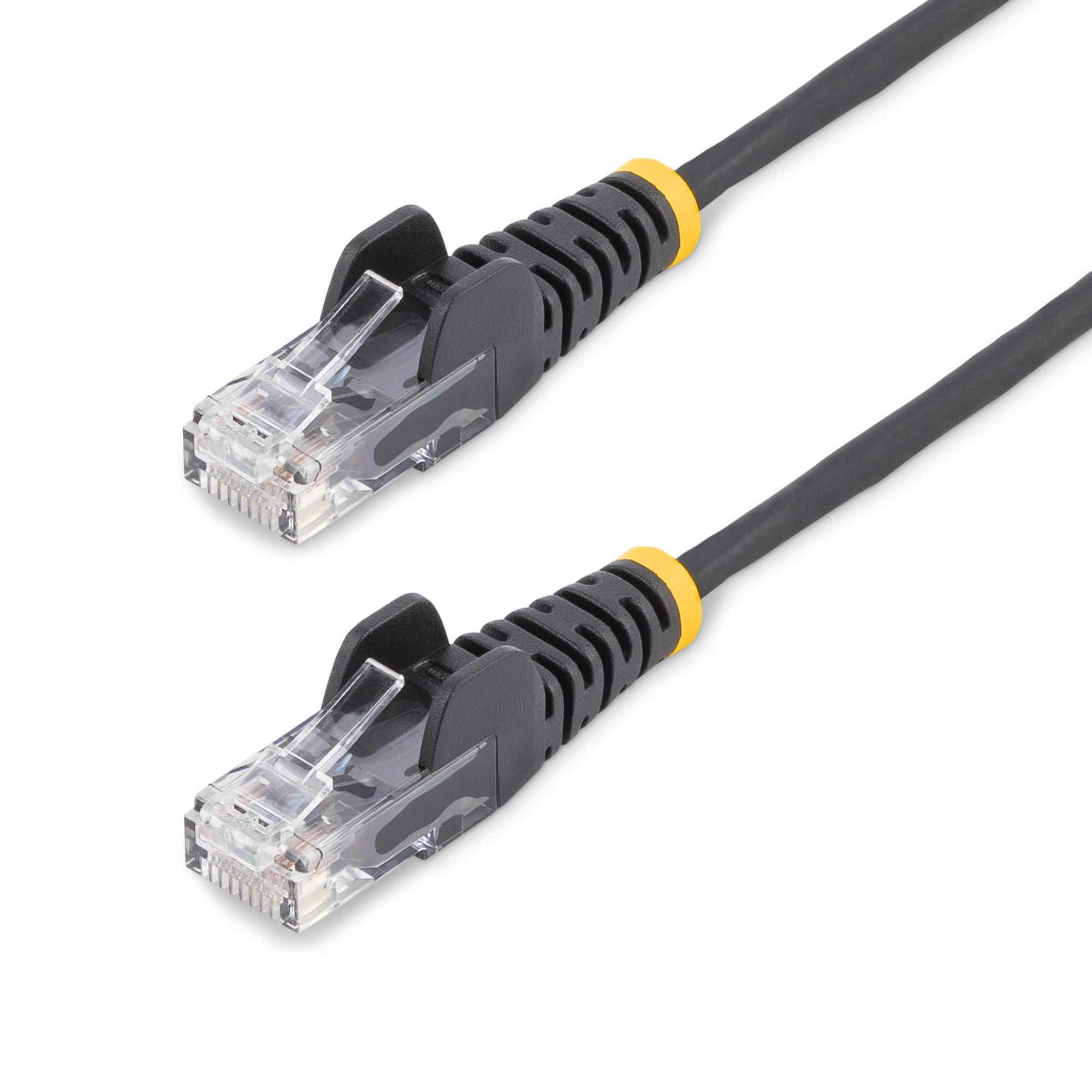 StarTech.com 10m Black Slim CAT6 Ethernet Cable thumbnail 1