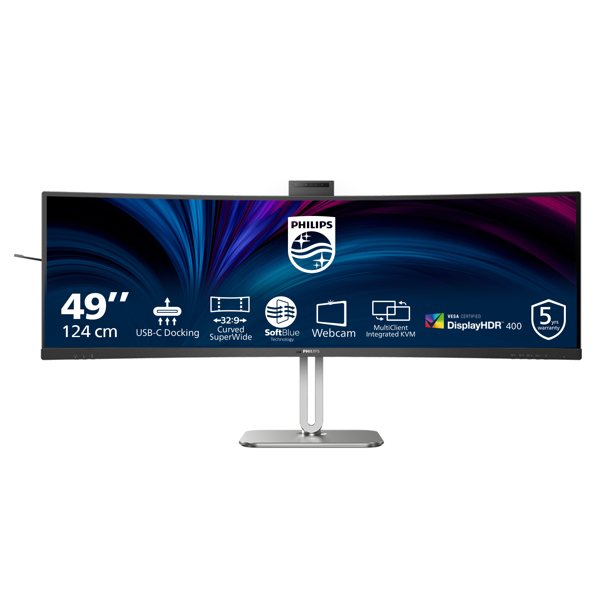 PHILIPS 49in Conferencing DOCK MONITOR PHILIPS — view 2