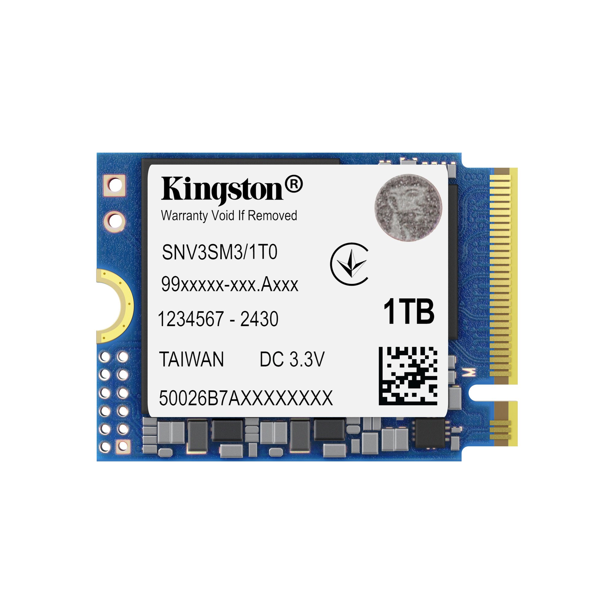KINGSTON 1000G NV3 M.2 2230 PCIe 4.0 NVMe SSD KINGSTON — view 2