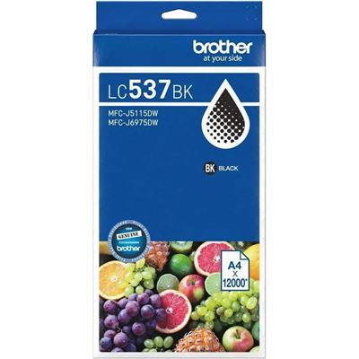BROTHER LC537BK Black Ink BROTHER — view 2
