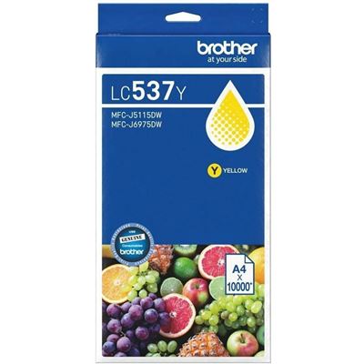BROTHER LC537Y Yellow Ink BROTHER — view 2