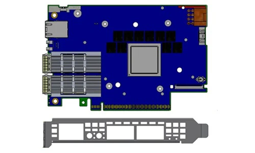 BlueField 3 B3220SH No crypto NVIDIA — view 2