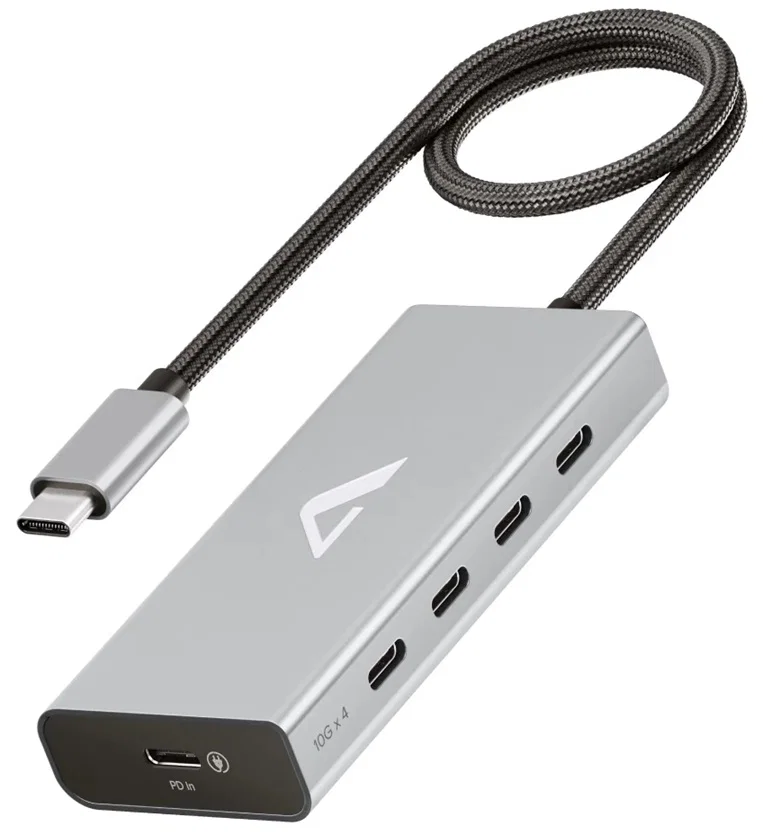 ZIP USB-C HUB - 4X USB-C - WITH 100W ALOGIC — view 2