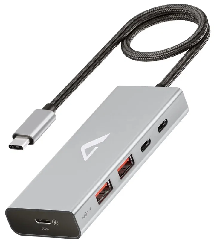 ZIP USB-C HUB - 2X USB-C + 2X USB-A 100W ALOGIC — view 2