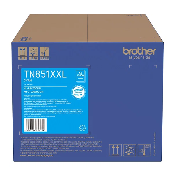 TN851XXLC CYAN XXL CART Brother — view 2