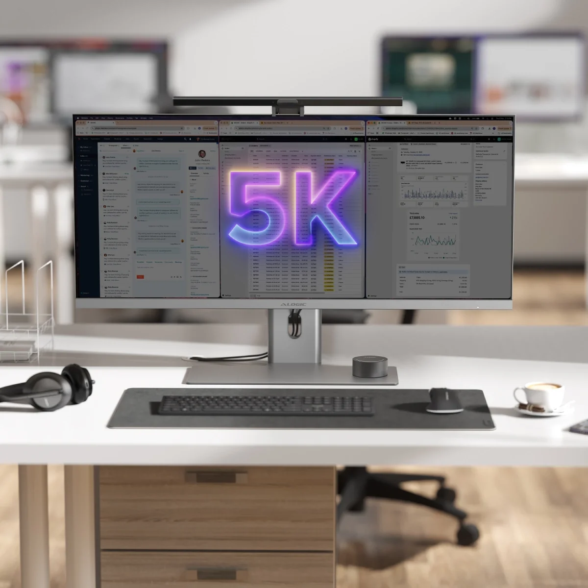 EDGE 40in 5K LCD MONITOR WITH 90W PD ALOGIC — view 2