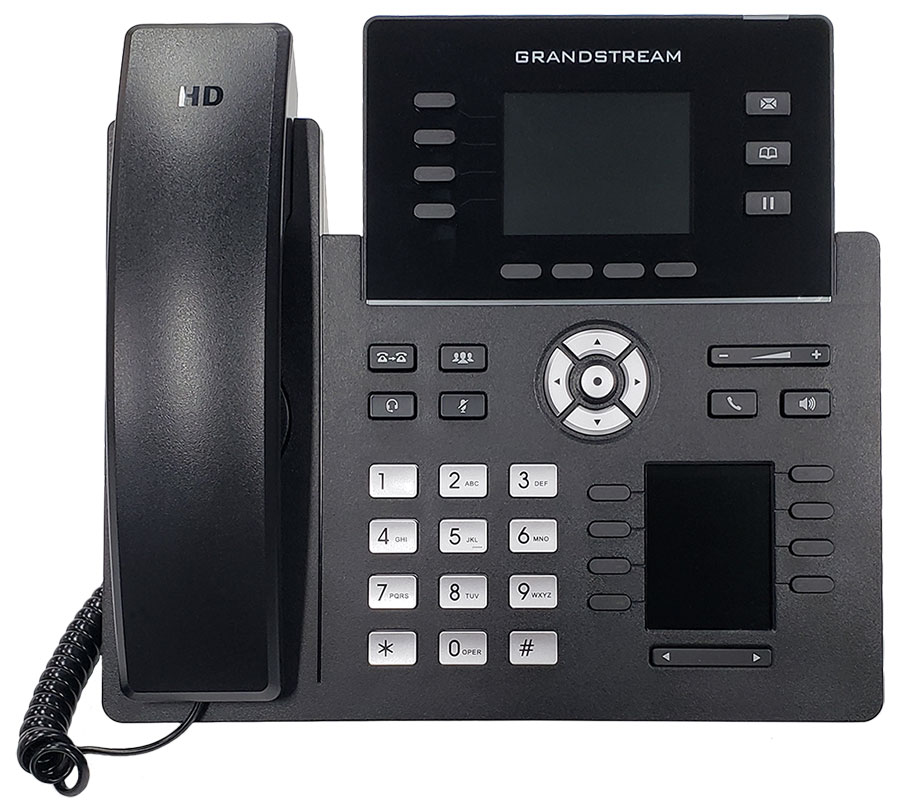 GRP2614 HD IP Phone Dual Colour Screen 4-line PoE Grandstream Networks — view 2