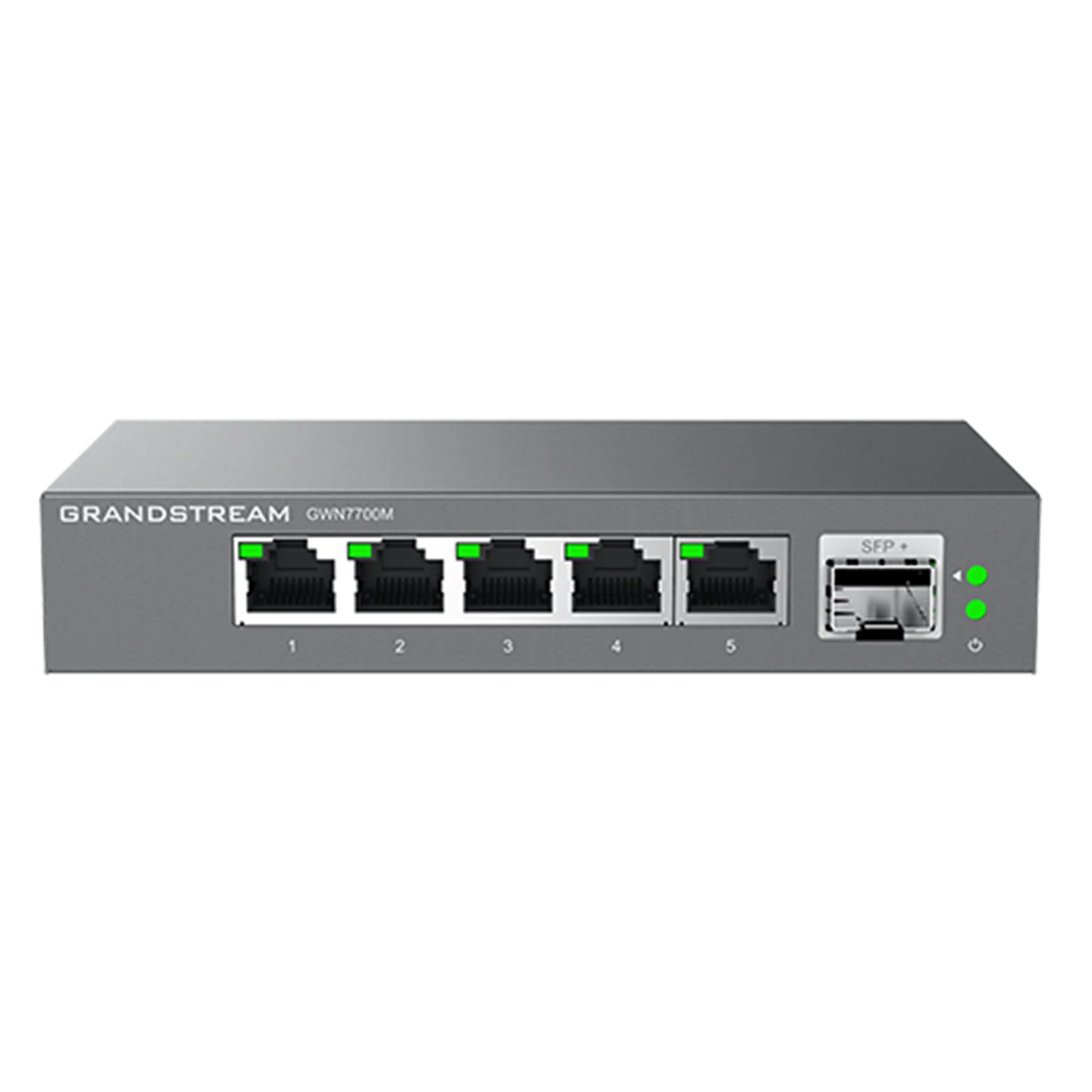 GWN7700M Unmanaged Multi-Gigabit Switch 5-port 2.5 GigE 1-port SFP+ Grandstream Networks — view 2