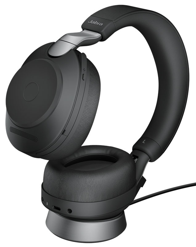 Evolve2 85 UC Stereo USB-C + Link 380 with Charging Stand Jabra — view 2