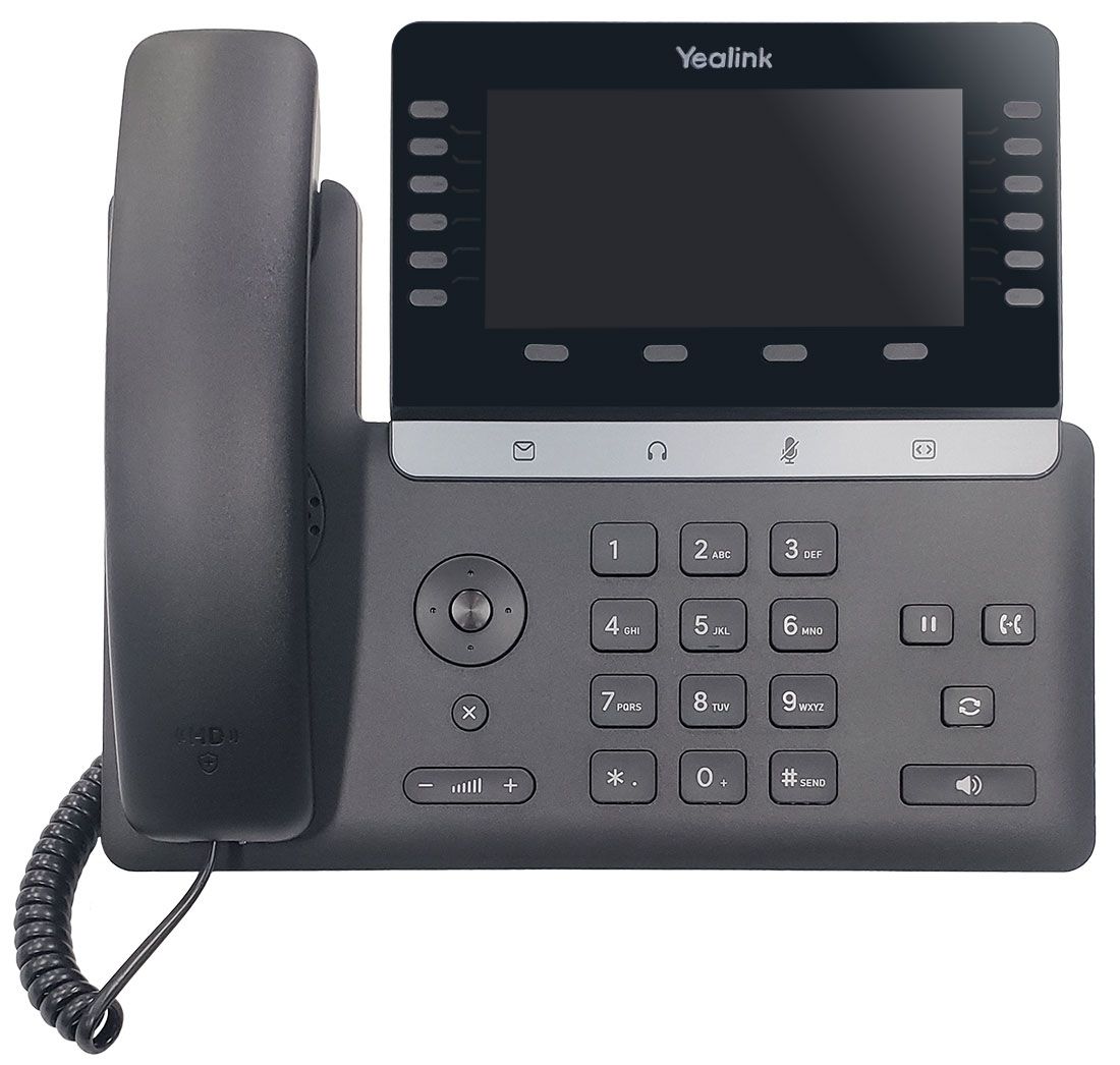 SIP-T85W IP Phone 16-line PoE # Yealink — view 2
