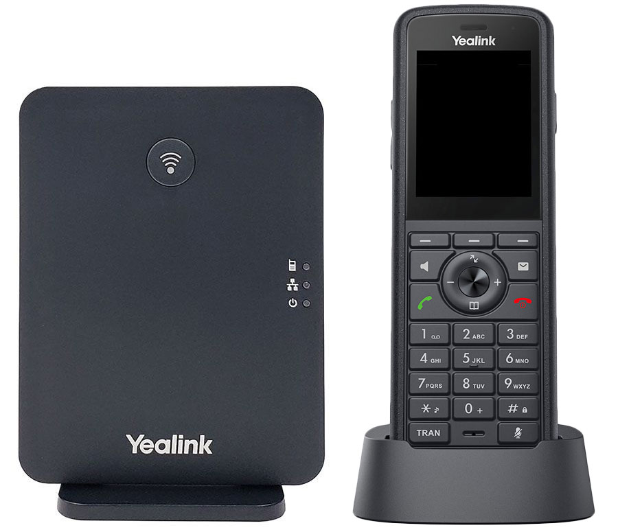 W79P Pro DECT IP Phone Rugged (W70B Base Station with W59R Pro Handset) Yealink — view 2